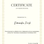 dominika kock certificate